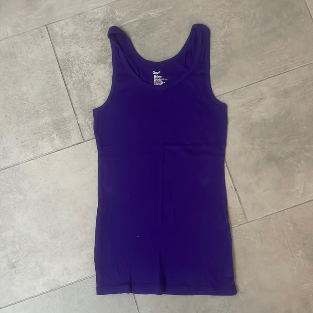purple gap tank top